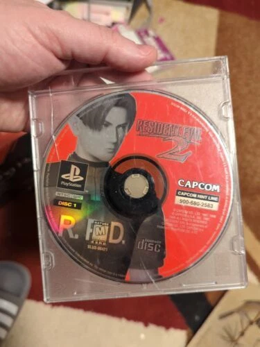Resident Evil 2 (Sony PlayStation 1 PS1, 1998) Disc One Disc 1 Only. Tested