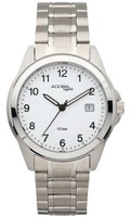 Adora Saphir > Herrenuhr 10 Bar Edelstahlband Analoguhr Quarz > AS4280