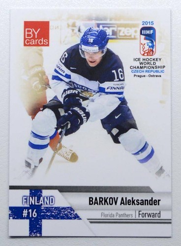 2015 BY cartas IIHF Campeonato Mundial Equipo Finlandia Elige una tarjeta de jugador - Imagen 12 de 26