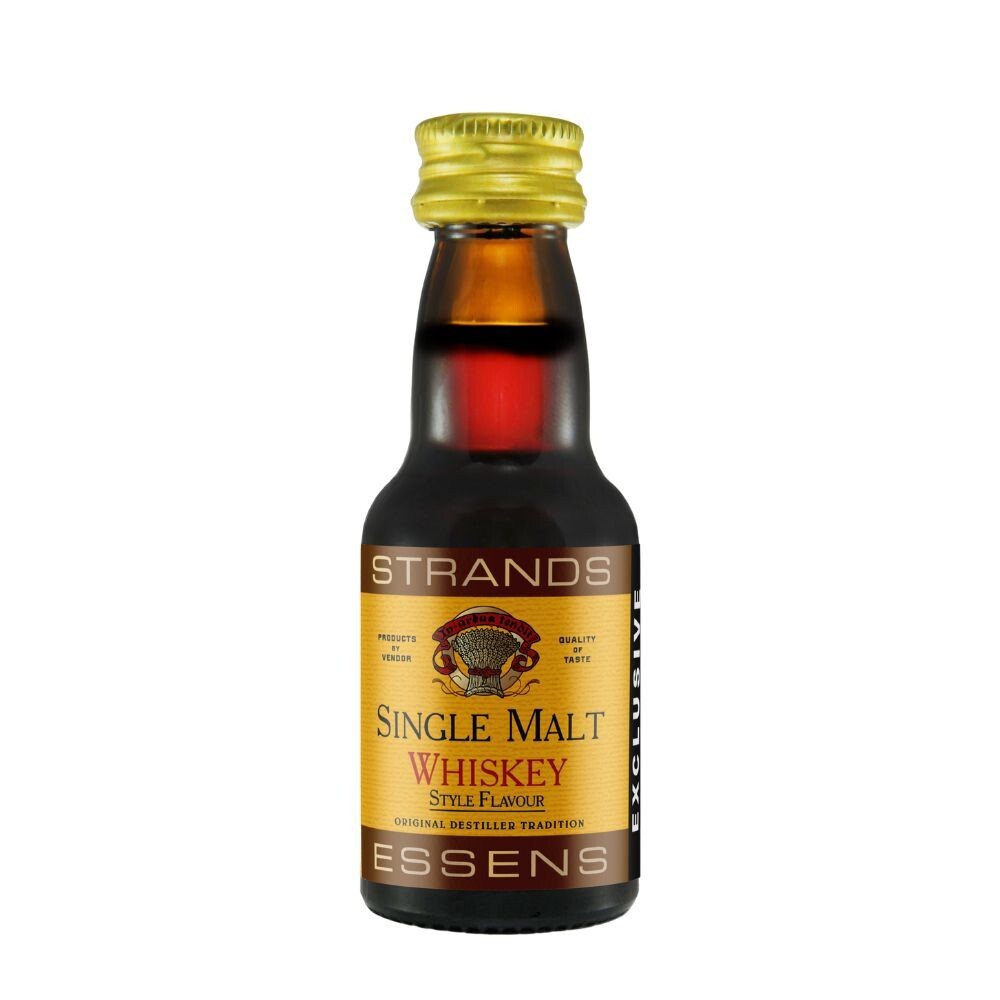 Strands Essence Single Malt Whisky 25ml Liqueur Flavor Distilled