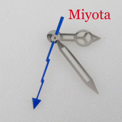 For NH35/NH36 Miyota 8215 821A DG2813 Silver Watch Hands Red
