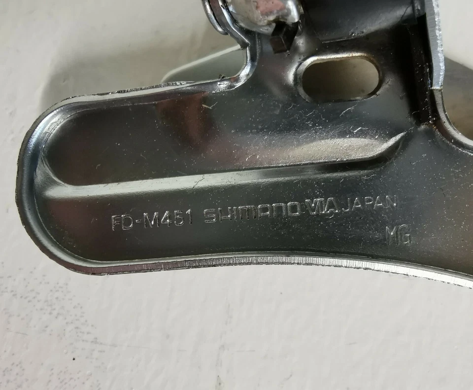 Shimano Exage Mountain Front Mech / Derailleur - FD-M451 - Retro MTB - 1988 - Image 2 of 4