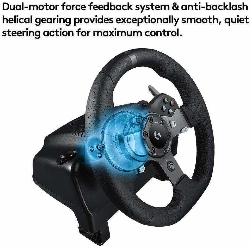 Logitech G920 Driving Force Racing Wheel Xbox One & Windows