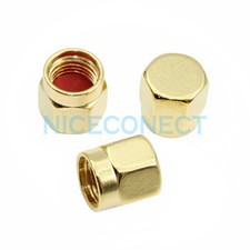 30pcs Dust Cap for SMA Jack Female Protective No Pin Dust Cap Connector Adapter