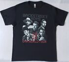 Backstreet Boys Dna World Tour 2022 Size Large Black T-Shirt (B)