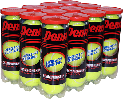 #ad #ad Championship Tennis Balls Regular Duty Felt Pressurized Tennis Balls $49.99
