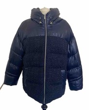 Bcbg Maxazria Women's Navy Puffer Jacket Small