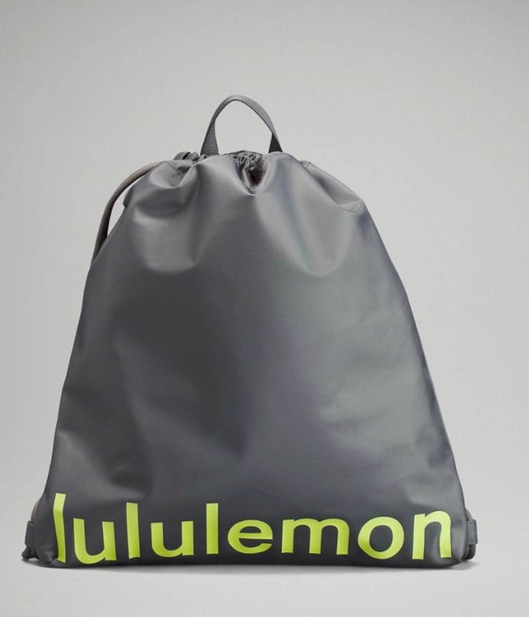 NWT Lululemon Green Lightweight Gym Sack 13L Lululemon Lightweight Gym Sack 13l | ModeSens main image 3