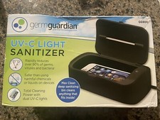 GermGuardian GG900 UV-C Phone Glasses Keys IDSanitizer and Disinfectant, Black