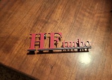 Lancia Delta HF Turbo 1.6 Badge Stemma Logo griglia anteriore