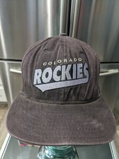 VTG New Era Pro Model Medium-Large Made in USA Colorado Rockies Baseball Hat