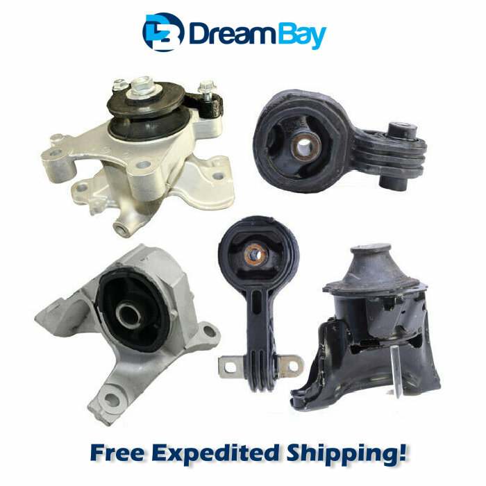 5 Pcs Complete Engine Mounts & Trans Mount For 06-11 5 Pcs Complete Engine Mounts & Trans Mount For 06-11