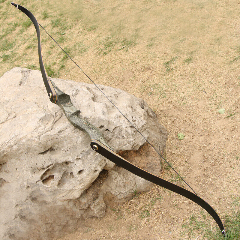 Archery Recurve Bow 60'' 30/40/50 Lbs Laminated Limb Wooden Riser