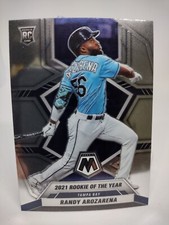 2022 Mosaic Baseball 2021 Award Winners Base #284 Randy Arozarena - Bay Rays