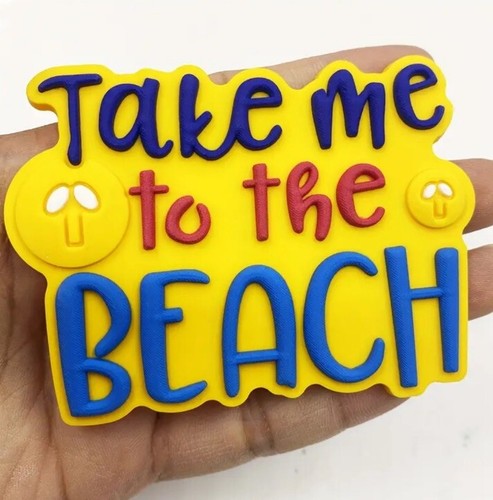 Take Me To The Beach Bogg Bag tote bag charm