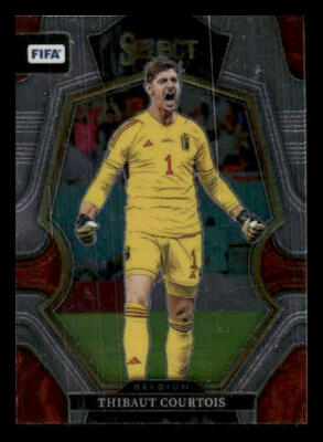2022-23 Panini Select FIFA #108 Thibaut Courtois Belgium