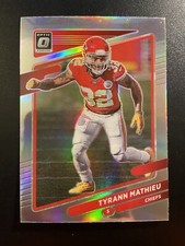 2022 Donruss Optic Holo Tyrann Mathieu #37 Chiefs Football Card