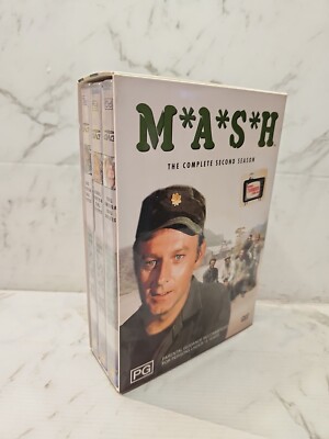 MASH Complete Second Season DVD Box Set Reg 4 PAL 3 Discs TV
