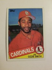 1985 Topps Ozzie Smith #605 St. Louis Cardinals