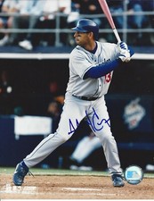Alex Cora autographed 8x10 Los Angeles Dodgers Free Shipping  #S832