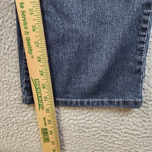 YMI Jeans Women's 9 (30x31) Bootcut Dark Wash Blue Stretch Denim Pants Y2K - Picture 5 of 10