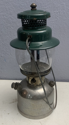 #ad Vintage May 1948 Coleman Camping Lantern 242C Made in USA Two Tone $199.99
