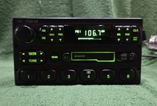 1998-2001 Ford Crown Victoria Oem Amfm Cassette Radio Double Din Tested
