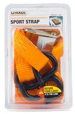 U-Haul 10' Sport Strap Tie Down 500 LB Working Load 1500 Lb Break Strength  NIB