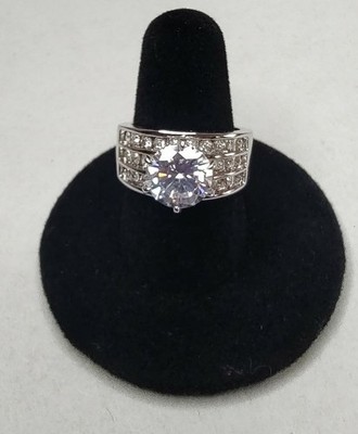Charter Club Cubic Zirconia Ring Size 7 with Box