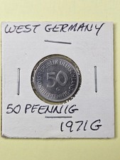 COINS - WEST GERMANY - 50 PFENNIG 1971 G