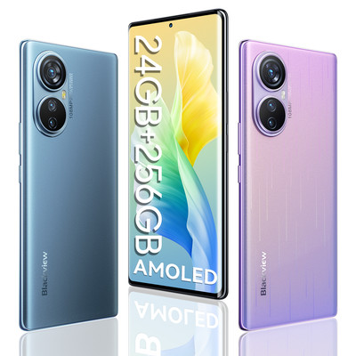 Blackview A200 Pro Smartphone 24GB+256GB 6,67'' 2.4K Android 13 NFC Handy 108MP