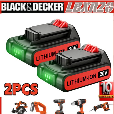 #ad 4.0AH for Black and Decker 20 V MAX Lithium LBXR20 LBXR20 OPE Battery Charger $12.89