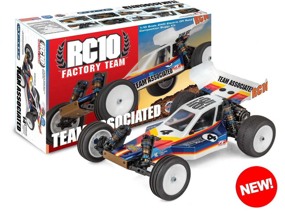 Associated 6049 1/10 RC10 2WD Off-Road Electric Factory Team Buggy