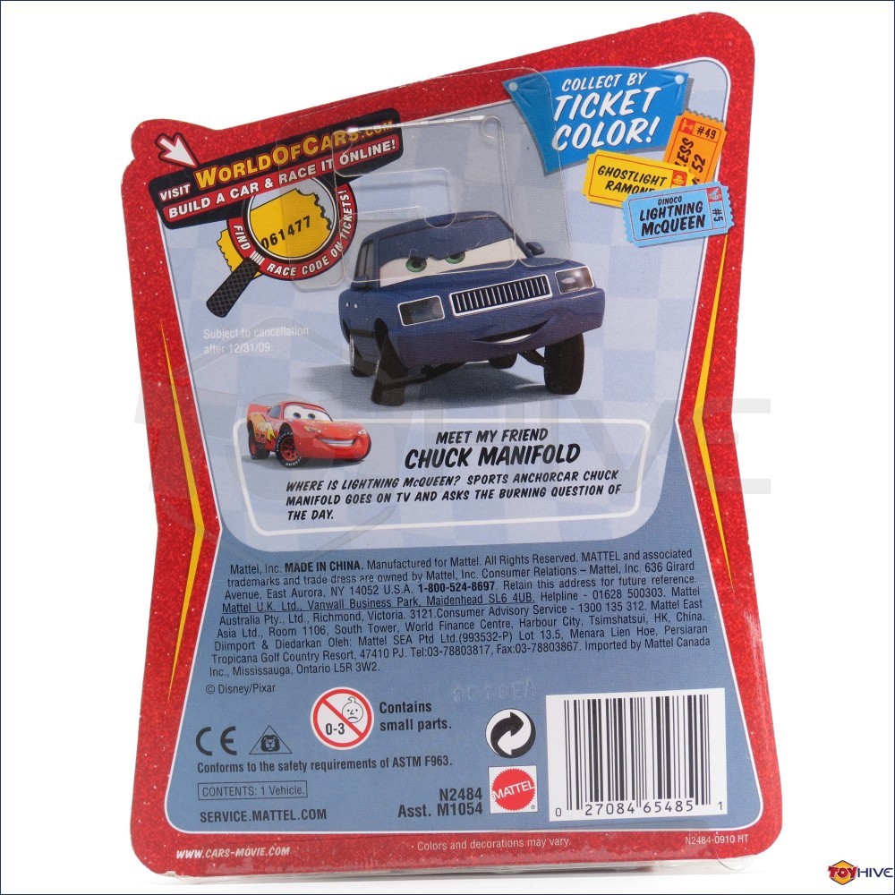 Disney Pixar Cars Nitroade Pitty #64 RaceORama series diecast toy