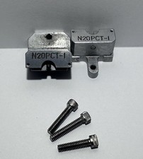 Burndy N20PCT-1 Crimp Die Set Hydraulic Crimper Index 20 Used EX