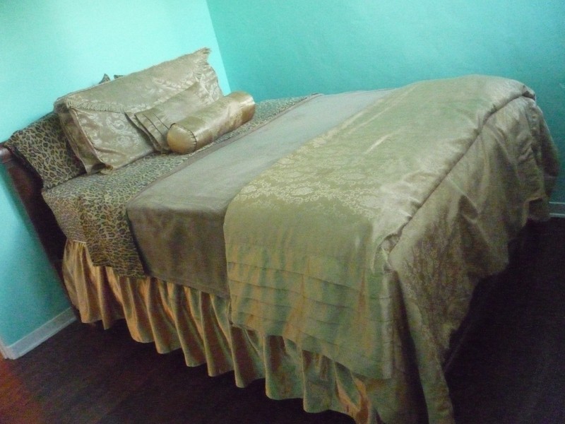 Jim Morrison Doors home Antique Full wood sleigh Bed head/foot board/John/P/U