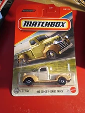 2025 Matchbox 1940 Dodge V Series Truck MBX Roadtrip (Make Offer $2.60) Box Ship