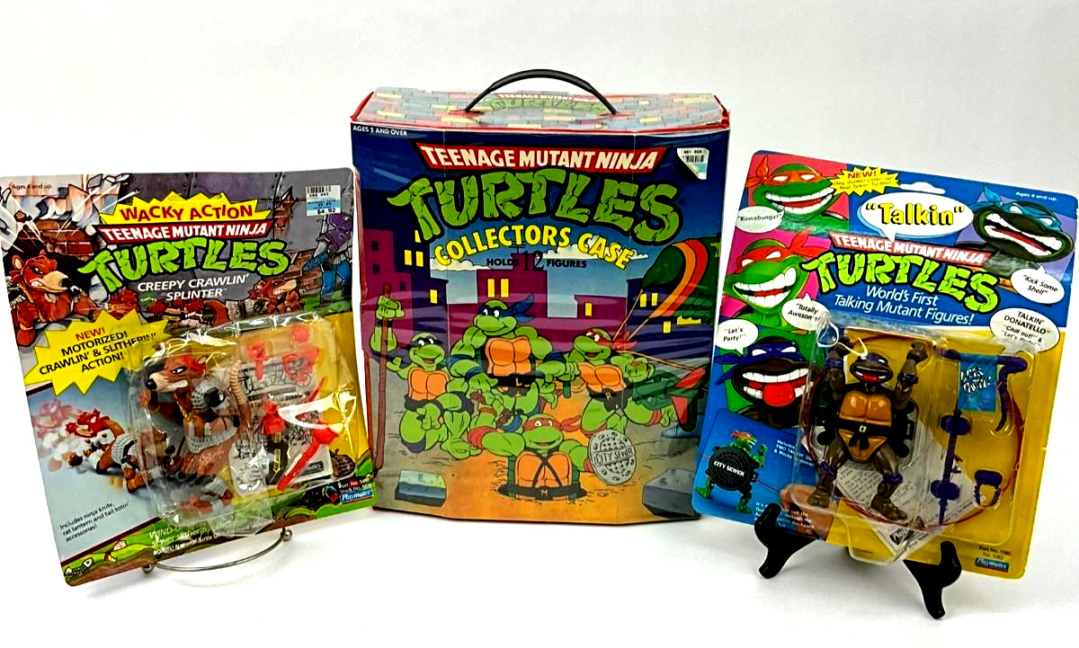 1989-1991 Teenage Mutant Ninja Turtles Collector's Lot