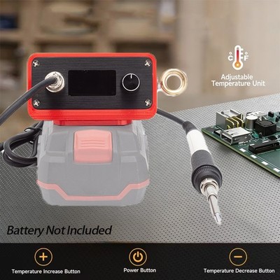 T12 Soldering Iron Station For Parkside 20V Li-ion Battery Welding Tool