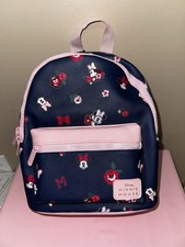 Bioworld Disney Minnie Mouse Character Mini Backpack - New With Tags Pink/Blue