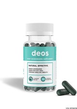 DEOS Internal Deodorant Supplement  Full Body Deodorizer 30 Capsules  1-3 Pack