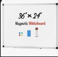 Magnetic Whiteboard 36 x 24 in