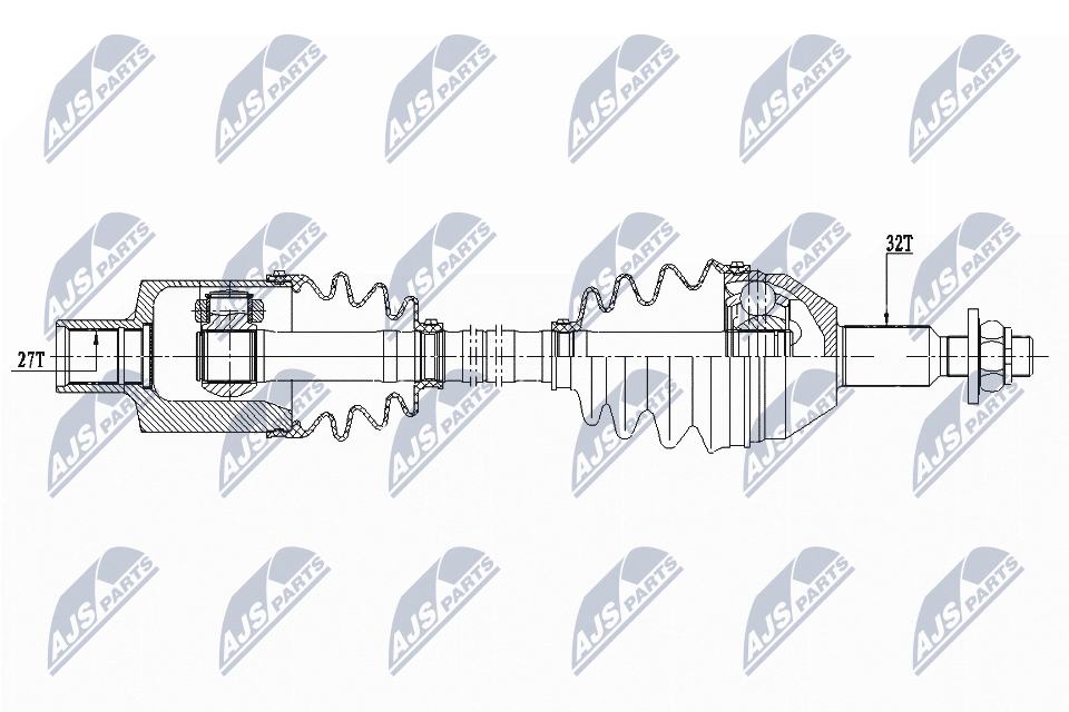 NPW-CH-110 NTY Drive Shaft for CHRYSLER - Image 3