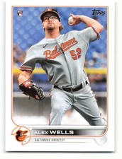 2022 Topps #118 Alex Wells NM-MT RC Rookie Orioles ID:40949