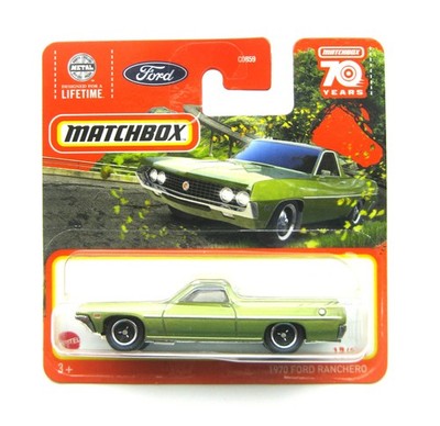 Matchbox Ford Ranchero 70 Years 17/100 1970 grün 1:64