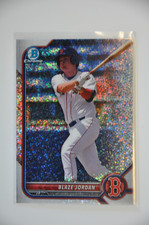2022 Bowman Draft  Blaze Jordan Speckle Refractor BDC-24 Red Sox