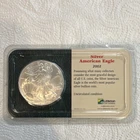 U.S. Mint American Eagle 2002 1 oz 0.999 Silver Business Strike Coin