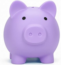 Piggy Bank for Piggy Coin Banks for Boys and Girls My First Unbreakable Plas...