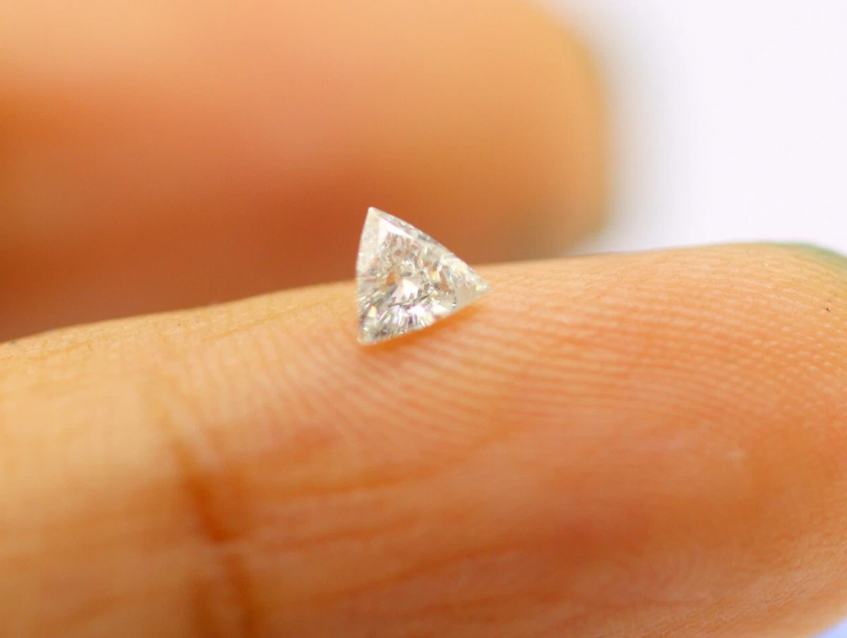 Very Good Cut Trillion Diamond Natural 0.24 ctw & Under Loose 