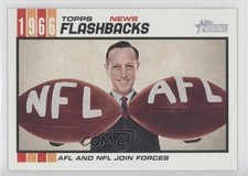 2015 Topps Heritage News Flashbacks Pete Rozelle NFL/AFL Merger #NF-7 HOF w1s